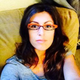 Elise orange glasses cover photo